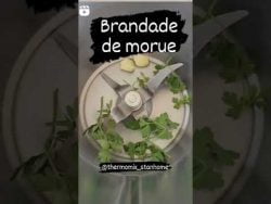 brandade de morue #thermomix