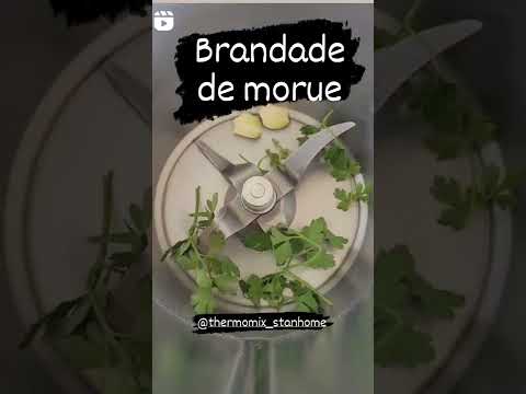 brandade de morue #thermomix