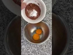 Budín de chocolate oFit alto en proteína, sin harina ni azúcar #receta #recetasfaciles