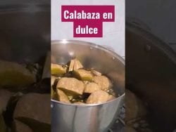 calabaza en dulce para #diademuertos #shorts #dulce #dulcemexicano #comidamexicana #receta #rico