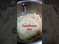 Cauliflower rice#healthyrecipes #thermomix#satisfying #shortvideo #short