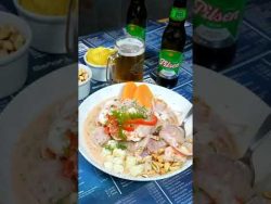 Ceviche mixto 🤤 #comida #receta #mixto #peruvianfood #ceviche