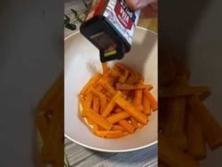 Chips de zanahora #receta #recetas #recetasfaciles #airfryer #chips #zanahoria #chipsdezanahoria