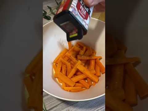 Chips de zanahora #receta #recetas #recetasfaciles #airfryer #chips #zanahoria #chipsdezanahoria