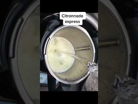Citronnade maison express dans le Thermomix