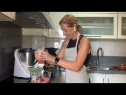 Crema de champiñones y puerros con Thermomix y hamburguesas caseras| #cremassaludables #tm6 #tm5