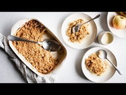 Crumble aux pommes au Thermomix