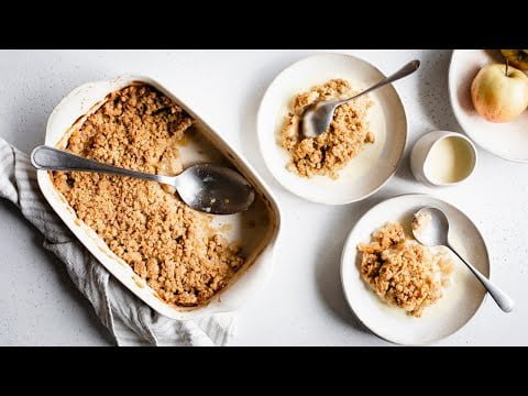 Crumble aux pommes au Thermomix