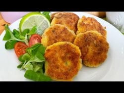 Doraditas y deliciosas tortitas reemplaza la carne en tu cena #receta #zucchini #carrot