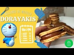 DORAYAKIS RELLENOS de CACAO 🍘 con THERMOMIX | Los FAVORITOS 😍 y más ESPONJOSOS 😋 de DORAEMON
