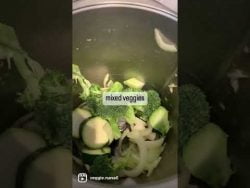 Easy effortless vegan pumpkin veggie soup using Thermomix
