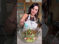 Ensalada de Nopales #ensalada #nopales #receta #recetassaludables