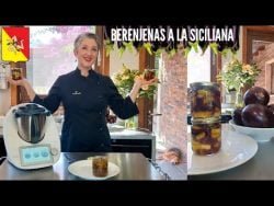 🍆 🫙 CONSERVA DE BERENJENAS EN ACEITE A LA SICILIANA 🫙 🍆 con Thermomix® #TM6 #TM5