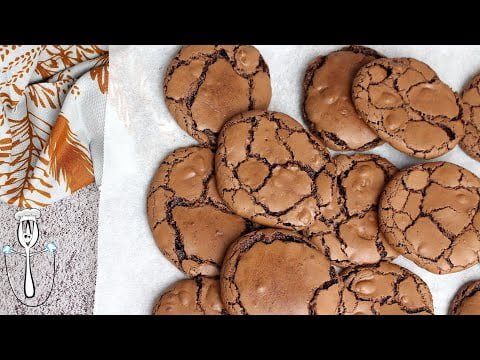 🍪🍫IRRESISTIBLES Y FÁCILES estas Cookies Brownie de Chocolate Thermomix🍫🍪 | Galletas de chocolate