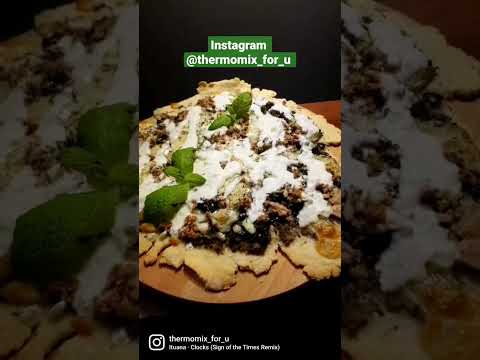 Francuska pizza z Thermomixa #tuna #pizza #thermomix #frenchpizza #przedstawicielthermomixsiedlce