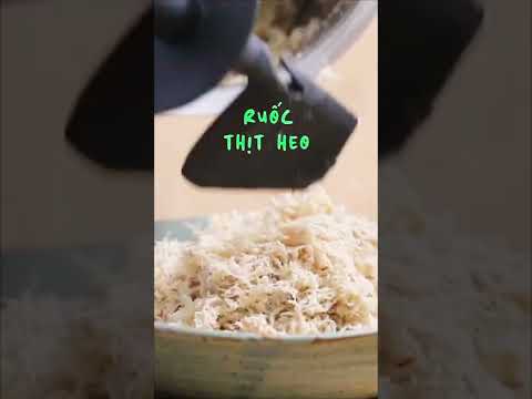 Làm Ruốc thịt heo bằng Robot nấu ăn Thermomix #thermomix #thermomixtm6 #shorts