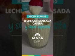 Leche condensada casera #CeroK 😍 Ingredientes en la descripción 👉 #Alulosa #Receta #Iansa