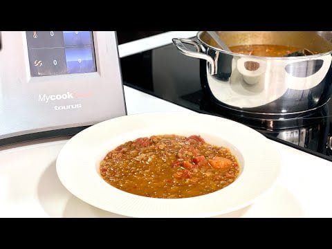 LENTEJAS GUISADAS con TAURUS MYCOOK Touch | Con el toque secreto