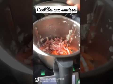 Lentilles aux saucisses #thermomix