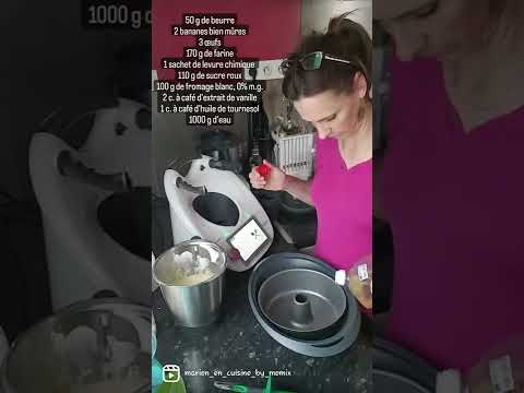 MERCREDI ! Jour des enfants = jour des gourmands !! #goûter #thermomix #banane #vapeur #healthy