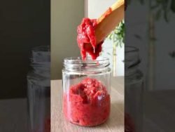 MERMELADA DE FRUTILLA 🍓 Fácil y rápida | Receta en 1 minuto | SIN AZÚCAR 🔥