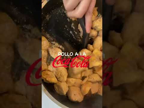 Mi receta de Pollo a la Coca Cola 🍗 Te encantará! 🤤 #shorts #receta #recetafacil #cocacola