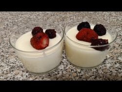 Mousse de leche condensada, fácil y rico con Thermomix