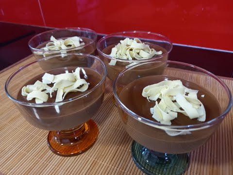 Natillas de chocolate 🍫 **Monsieur cuisine Smart, Connect y Plus**