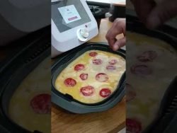 Omelette im Monsieur Cuisine (Smart) mit Silikon Auflaufform