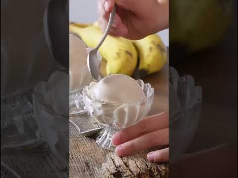 One ingredient ice cream in the Thermomix