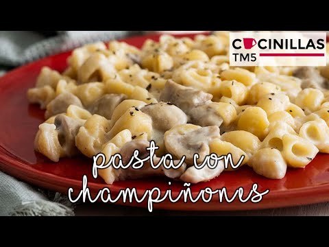 Pasta con Champiñones en 30 minutos para 4 personas 🍝 | Recetas Thermomix