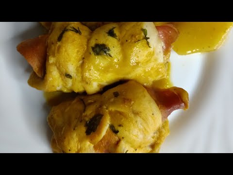Pechugas rellenas, fácil y rico con Thermomix