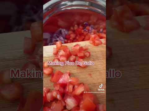 Pico de Gallo #picodegallo #homemade #cooking #dinner #bbq #carneasada #recipe #receta #vegetables
