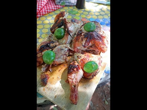 Pollo a la Parrilla🍗🔥 #PolloALaParrilla #pollo #parrilla #asado #comida #receta #tutorial #vlog #fyp