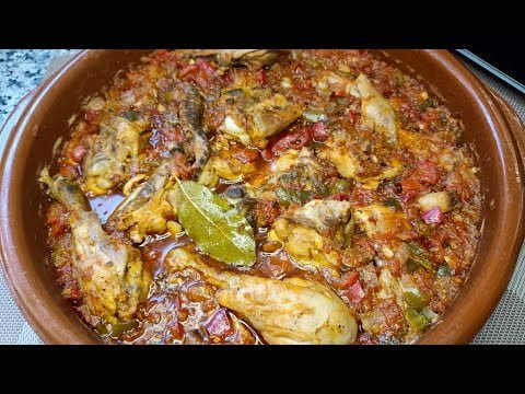 #pollo 🐔🐔🐔#al #chilindrón #receta #fácil #buenísimos 😋😋😋😋