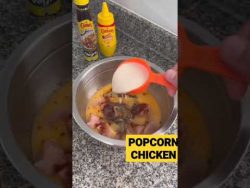 POPCORN CHICKEN#recetas #cocina #comida #saludable #receta