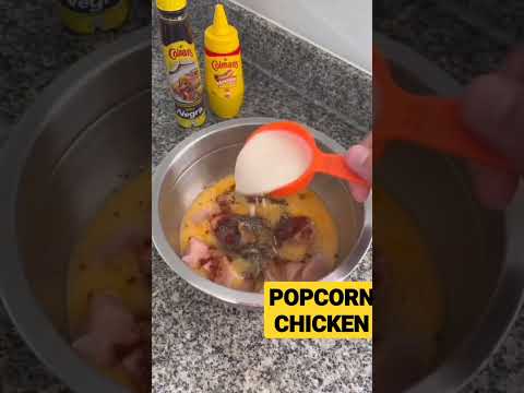 POPCORN CHICKEN#recetas #cocina #comida #saludable #receta