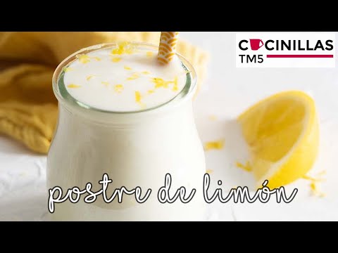 Postre de Limón con 3 Ingredientes 🍦🍋 | Recetas Thermomix