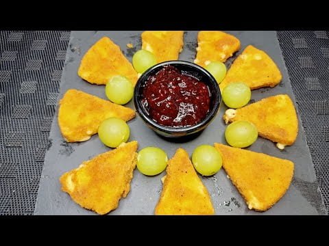 #queso #frito #receta #fácil #aperitivo #riquísimo #😋😋😋😋