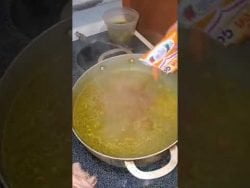 receta arroz con gandules,quedo mega delicioso 😋 #receta #arrozgandules
