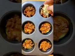 #receta de Mini lasañas de calabacín