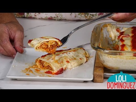 ROLLITOS DE CREPES RELLENOS, UNA RECETA TAN RICA QUE VAMOS A TRIUNFAR HASTA EN UN DIA DE FIESTA