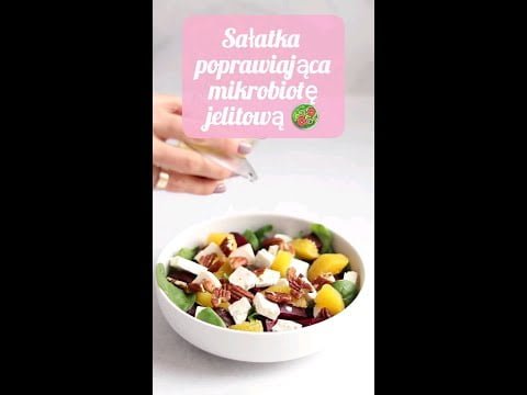 Sałatka poprawiająca mikrobiotę jelitową 👉 przepis na Thermomix