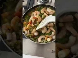Tacos gobernador 🍤🌮 #taco #tacos #receta #recetassaludables