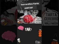 Tarta Cerebro en Thermomix para Halloween ¡Receta Terrorífica! #shots #shortrecipe #halloween