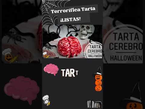 Tarta Cerebro en Thermomix para Halloween ¡Receta Terrorífica! #shots #shortrecipe #halloween