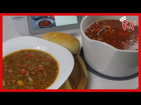 Unas lentejas de 10!!! Lentils WITH Jam! Linte de 10!!! Thermomix…