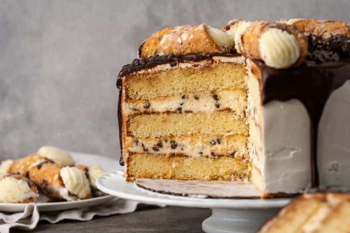 Pastel De Cannoli |  Galletas y Copas