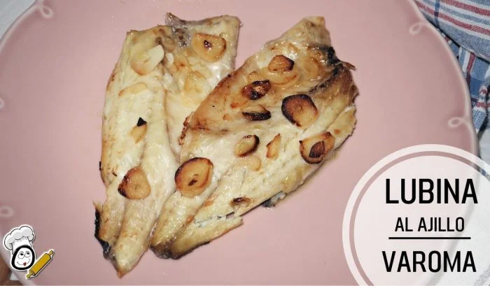 Lubina al Ajillo con Mambo Receta Muy Saludable