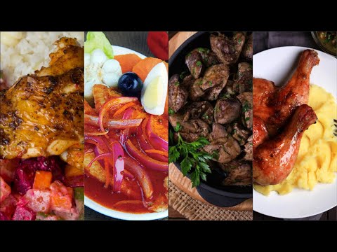 4 RECETAS PERUANAS DE CASA | SABORES DEL PERÚ